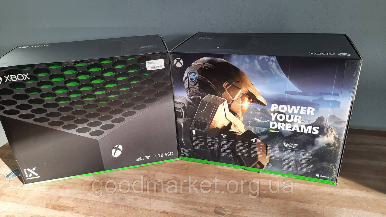 Стаціонарна ігрова приставка Microsoft Xbox Series X 1TB НОВА