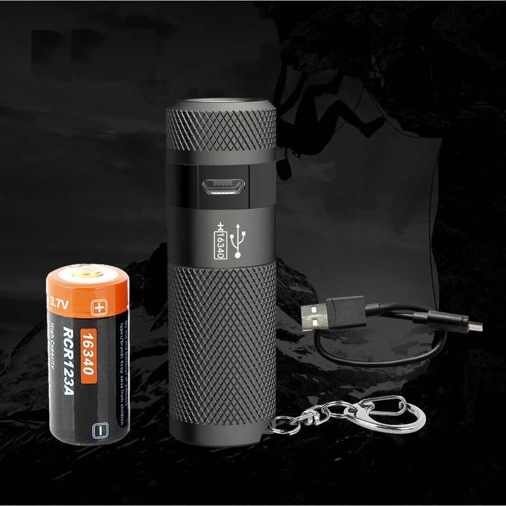 Ліхтар міні Nicron B10 3 Вт 3 режими Оригінал