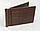 Затискач для грошей зі шкіри крокодила Ekzotic Leather Коричневий (cc02_1), фото 4