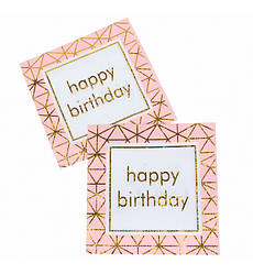 Серветки святкові "HB pink" (20 шт.), розмір - 33х33 см