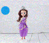 Лялька ОЕМ Барбі з короною вініл 28см 01741, фото 3