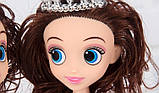 Лялька ОЕМ Барбі з короною вініл 28см 01741, фото 5