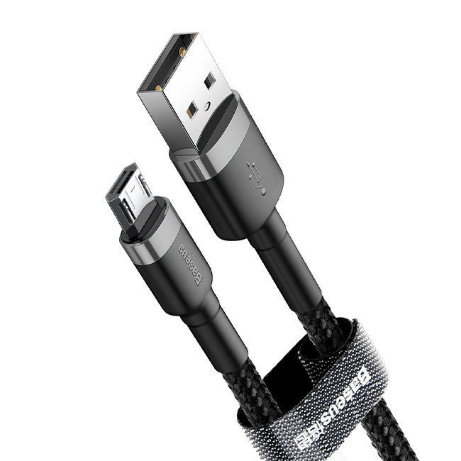 Кабель Baseus Cafule Micro USB Cable 2.4 A (1м) Black