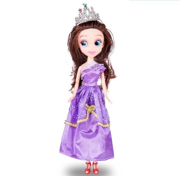 Лялька ОЕМ Барбі з короною вініл 28см 01741, фото 1