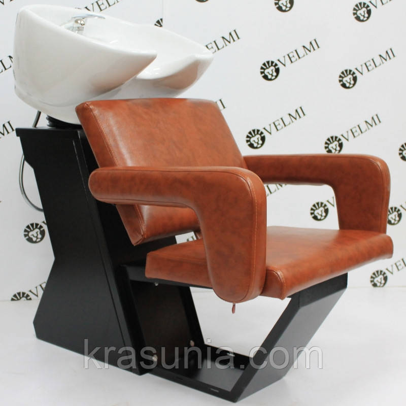 Перукарська мийка Flamingo Compact із глибокою керамікою New York