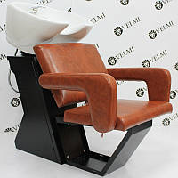 Перукарська мийка Flamingo Compact із глибокою керамікою New York