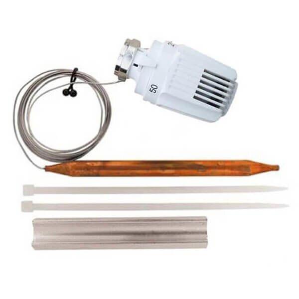 Термостатична головка HERZ KLASSIK (40-70 С) з виносним датчиком М28х1,5