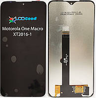 Модуль ( дисплей + тачскрин ) Motorola One Macro XT2016-1 Чорний