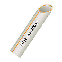 Труба поліпропіленова армована скловолокном VS Plast 20*3,4 PPR-FR-PERT для водопроводу та опалення