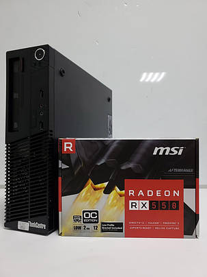 Acer X2632G DT / Intel Core i3-4130 (2(4) ядра по 3.40 GHz) / 8 GB DDR3 / 120 GB SSD / NEW Radeon RX 550 2 GB, фото 3