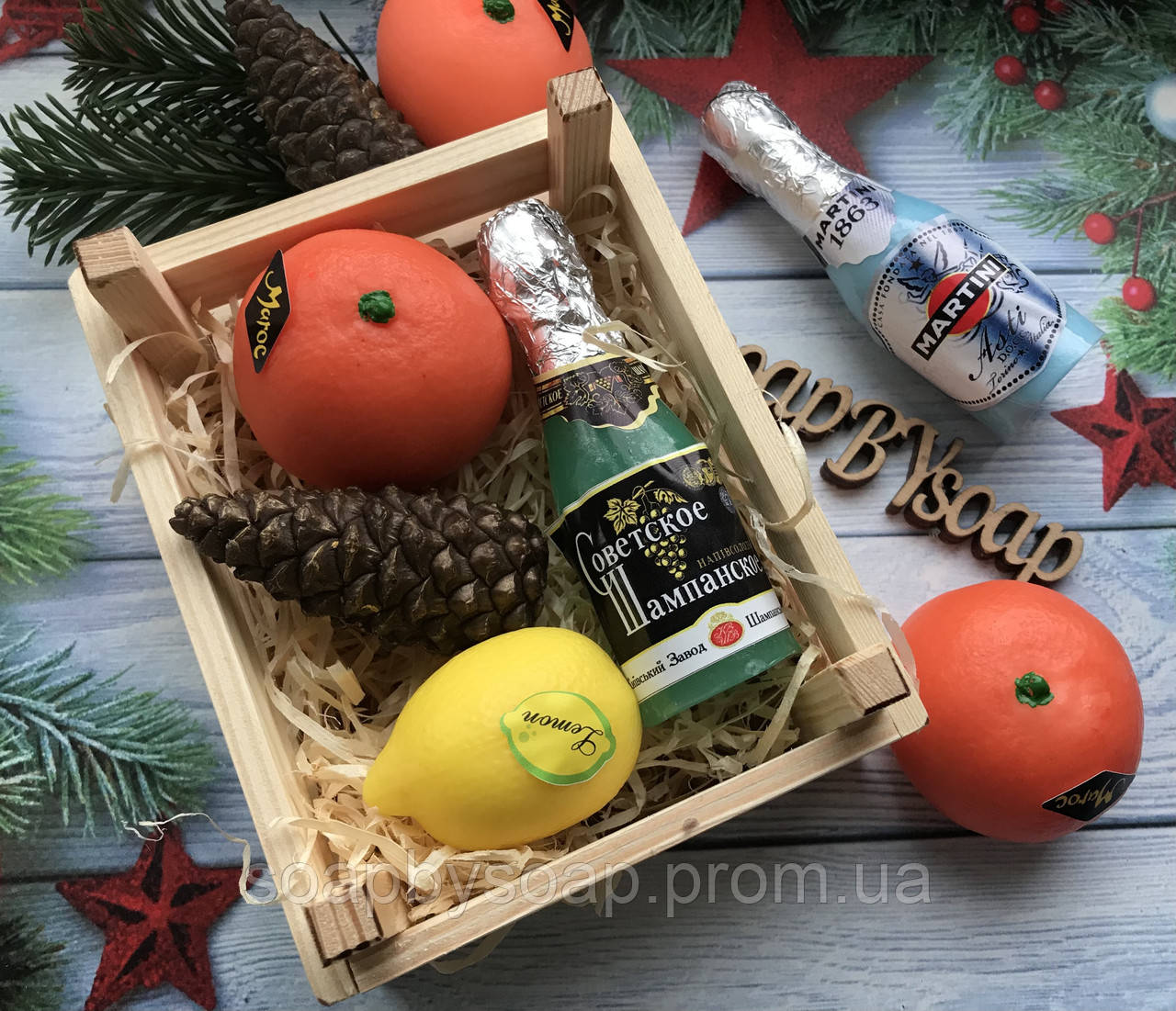 Набір мила Новорічний