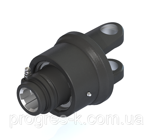 Муфта кінцева обгінна AP.0NKR під хрестовину Ø22x54, 1 3/8 "(Ø35), 6 шліців, праве обертання