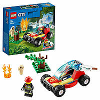 Конструктор LEGO City Fire Лесные пожарные 60247