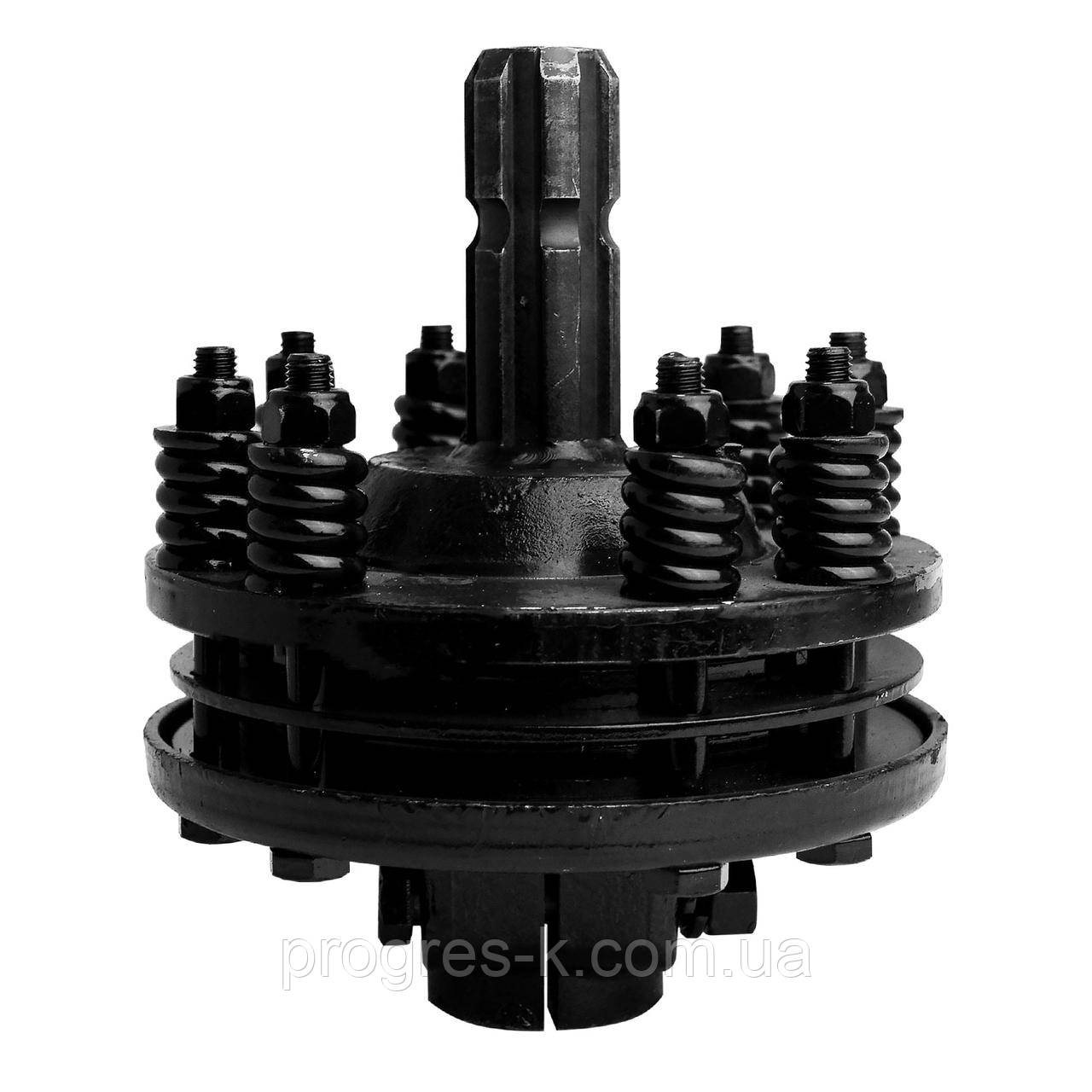 Муфта фрикційна AP.VK18.06, втулка і вал - 6 шліців (1 3/8 "(Ø35)), M = 1800 Н·м