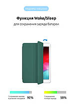 Чехол книжка PU ArmorStandart Smart для Apple iPad 9.7 2017 2018 Pine/Green (ARM56617), фото 4