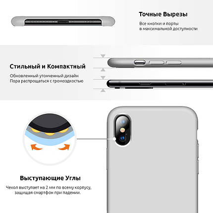 Чохол накладка TPU Armorstandart Silicone для iPhone 11 Pro Pine/Green (ARM56926), фото 3