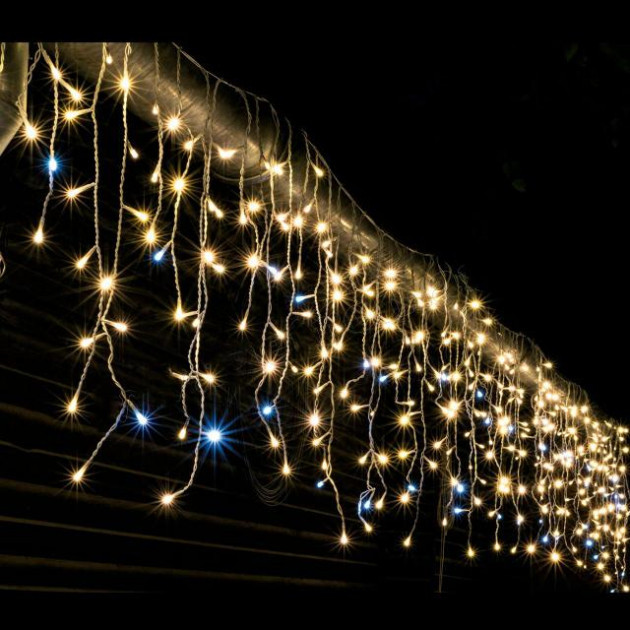 Гірлянда "Бахрома" 0,7 х 3 м тепло-біла