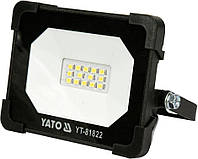 Прожектор с SMD-диодным излучателем YATO 10Вт 230В 900лм 14 диодов