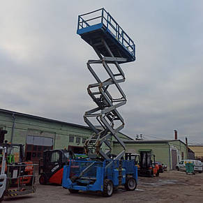 Дизельний ножичний підйомник Genie 5390 RT 2005 б/в, фото 4