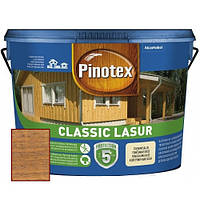 Декоративная пропитка для защиты древесины Pinotex Classic Lasur, 10 л бесцветный 10 л, Ореховое дерево