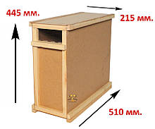 Ящик для пчелопакетов Дадан (на 4 рамки)