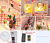 Конструктор румбокс DIY mini house MD 2505 C009 з підсвічуванням, фото 11