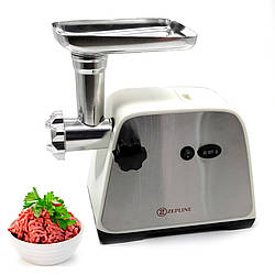 Електром'ясорубка з реверсом Плита електрична м'ясорубка з насадками для томатів Zepline ZP-002 3000 Вт