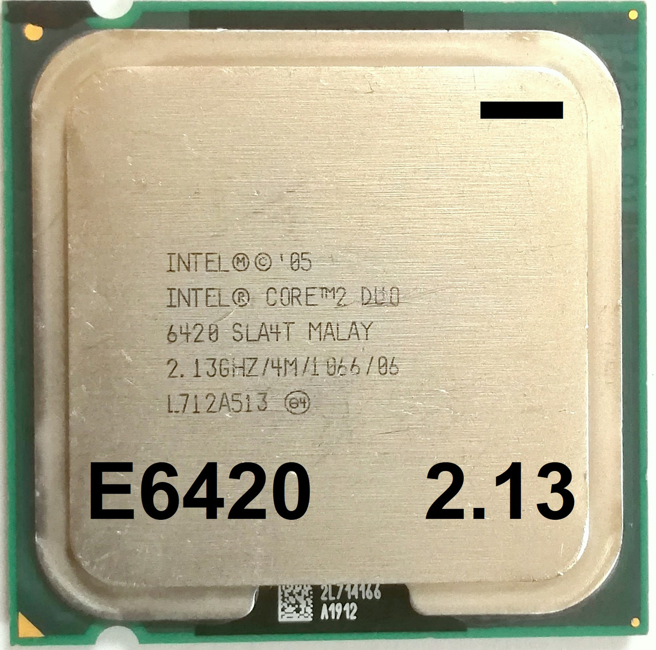Процесор Intel Core 2 Duo E6420 B2 SLA4T 2.13 GHz 4M Cache 1066 MHz FSB Socket 775 Б/В - МІНУС, фото 1