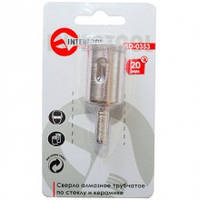 Intertool SD-0353 Коронка трубчатая по стеклу и керамике 20 мм SD-0353 Intertool SD-0353 Коронка трубчатая по стеклу и керамике 20 мм