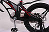 Дитячий велосипед SIGMA MARS-18", дискові гальма, кошик, фото 5