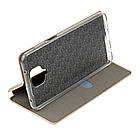 Чохол-книжка для Xiaomi RedMi Note 9S золотистий, фото 3