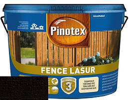 Pinotex Fence для пиляних дерев'яних поверхонь, 10 л заяча капуста 10 л, Палісандр