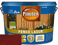 Pinotex Fence для пиленых деревянных поверхностей, 10 л заячья капуста 2,5 л, Рябина