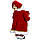 Фігурка Lefard Санта з посохом у червоному 60х32 см 6011-004, фото 5