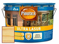 Защитная пропитка для древесины антисептик Pinotex Ultra Lasur, 10 л бесценный