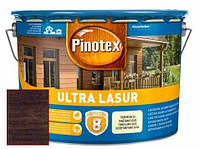 Защитная пропитка для древесины антисептик Pinotex Ultra Lasur, 10 л палисандр