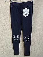 Лосини із трикотажу ПІДЛІТКОВІ (11-14 лет). "Золото". 463