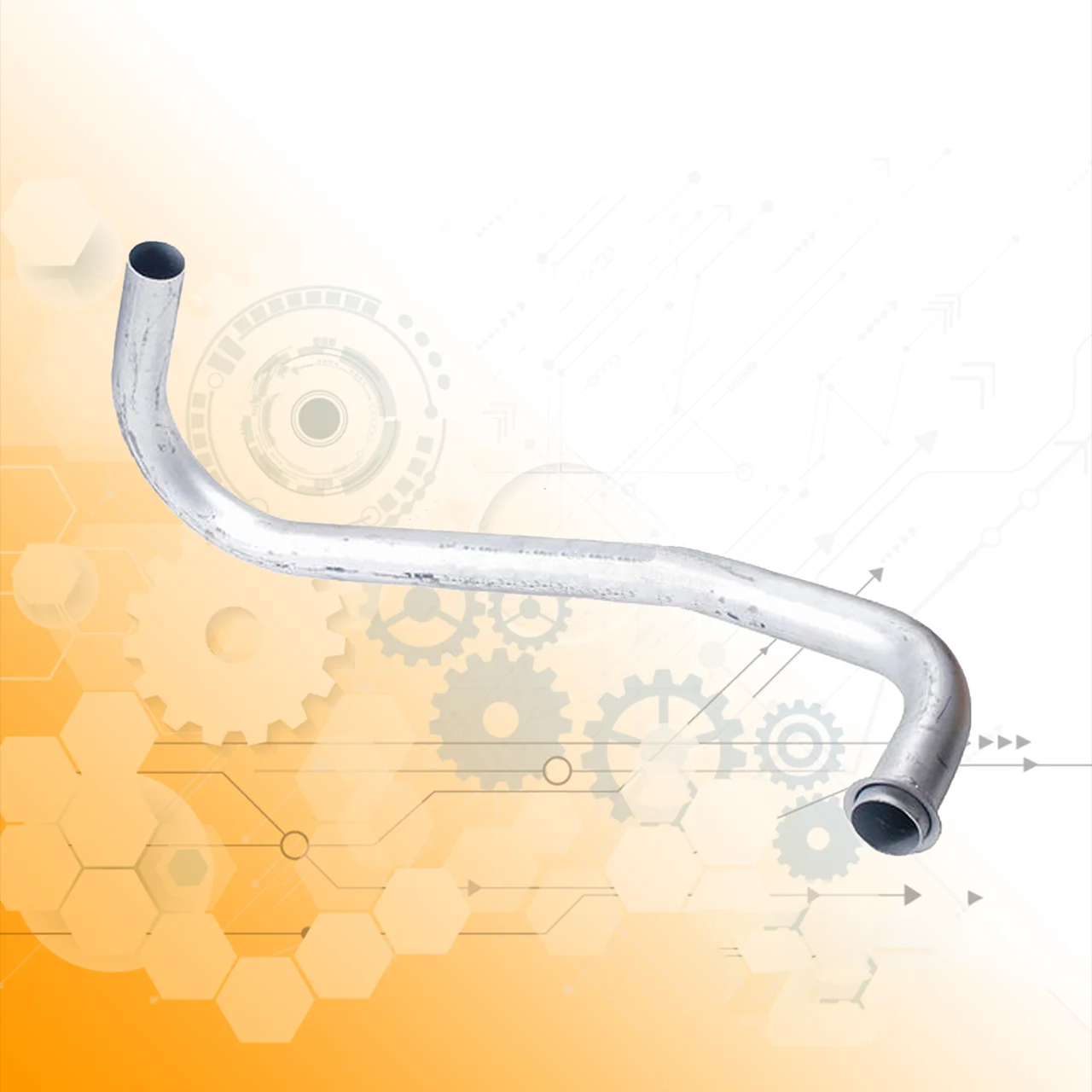 Труба прийомна Зіл-130 права / 130-12030 10, фото 1