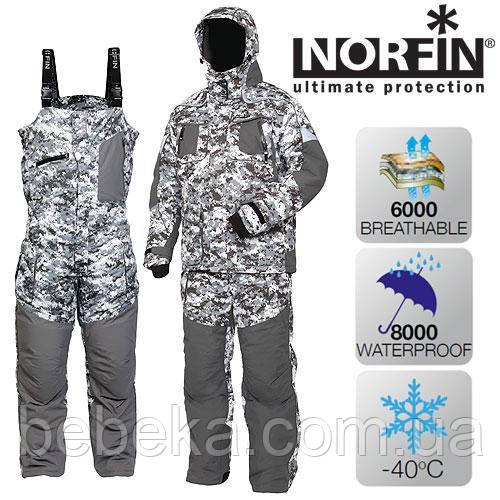 Костюм зимовий мембран. Norfin EXPLORER CAMO -40 ° / 8000мм / XXXL (340106-XXXL)