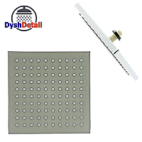 Душ стельовий, квадратний 200х200х17 мм. (Л 200/17)