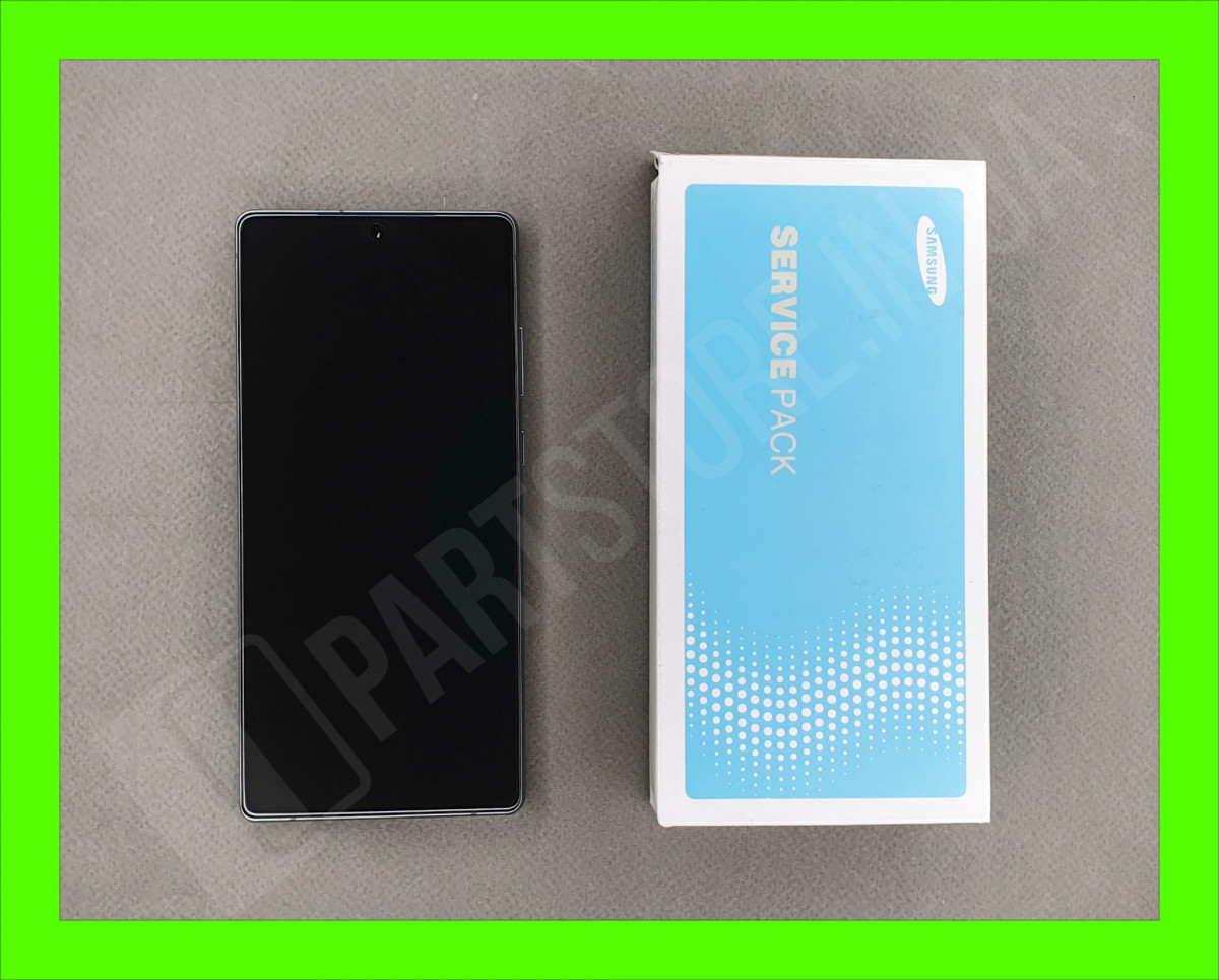 Дисплей Samsung N980 Grey Note 20 (GH82-23622A) сервісний оригінал у зборі з рамкою