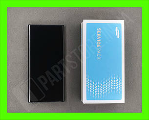 Дисплей Samsung N985 Black Note 20 Ultra (GH82-23596A) сервісний оригінал у зборі з рамкою, фото 2