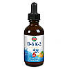 Вітаміни та мінерали KAL Vitamin D-3 K-2 Drop, 59 мл, фото 2