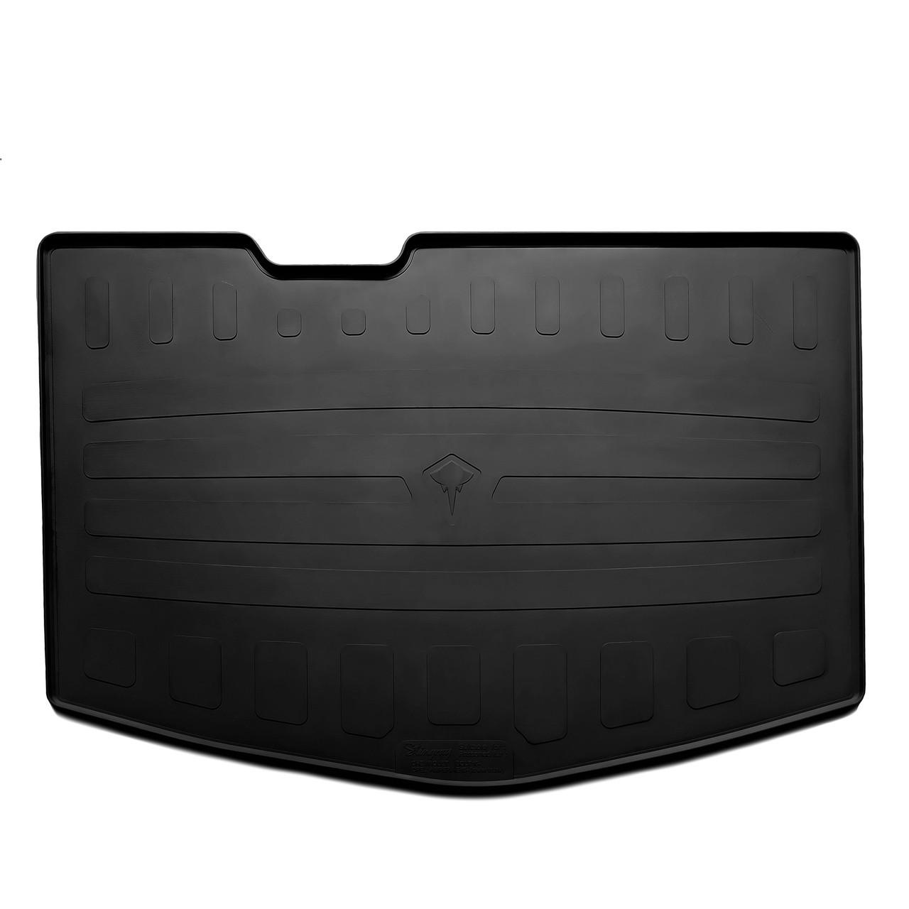 Гумовий килимок в багажник для CHEVROLET Bolt 2016- нижня полиця Stingray