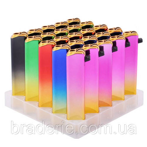 Зажигалки кремниевая пластик в металлическом корпусе 156-M8M1, цена 779 ...