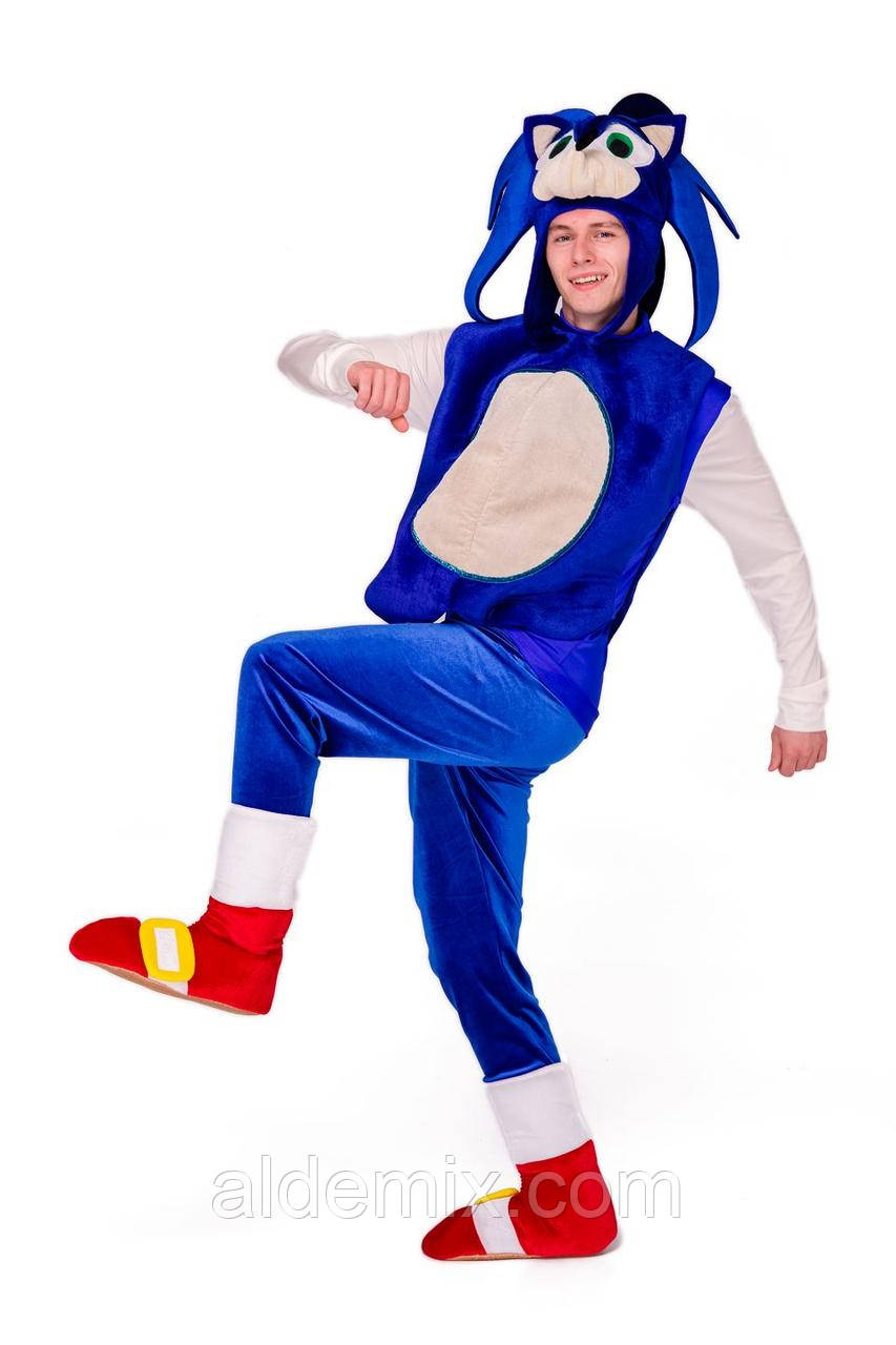 Соник "Sonic" карнавальний костюм для аніматорів
