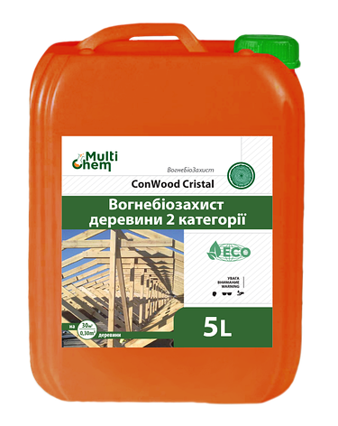 Антіперен Антісептик Вогнебіозахист ConWood Cristal Euro 5л, фото 2