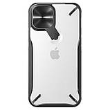 Nillkin Apple iPhone 12/12 Pro (6.1") Cyclops Case Black Чохол Бампер, фото 2