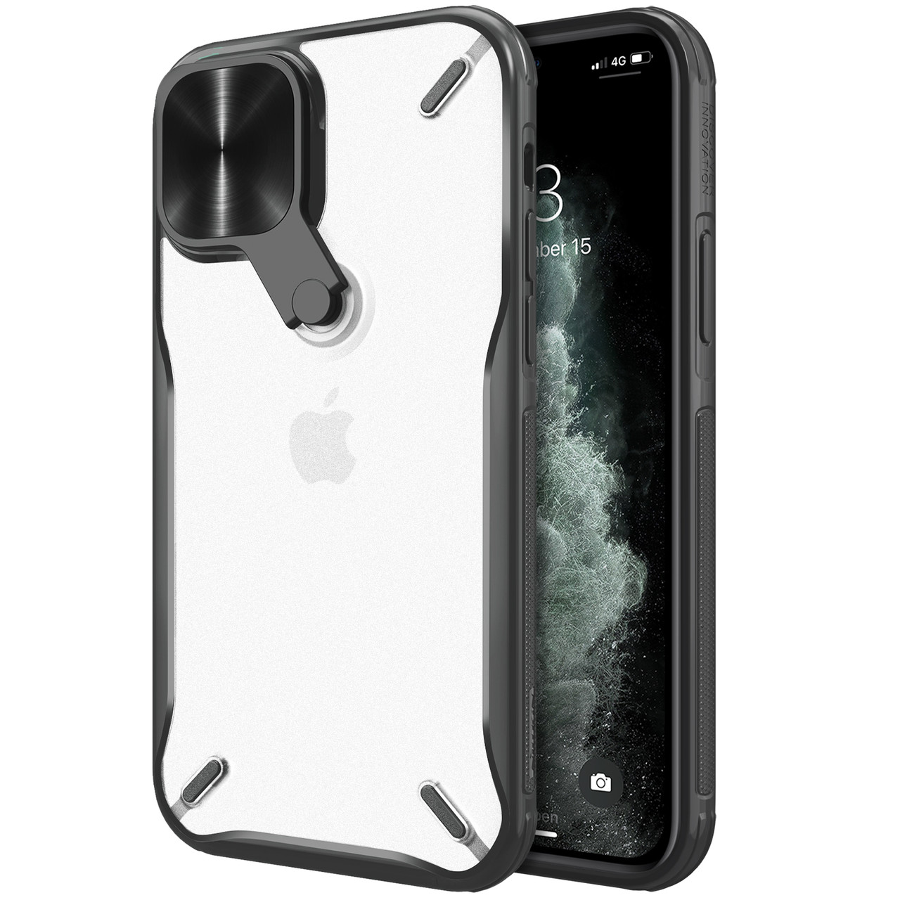 Nillkin Apple iPhone 12/12 Pro (6.1") Cyclops Case Black Чохол Бампер