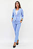 Модний жіночий костюм Melage, блакитний, фото 4